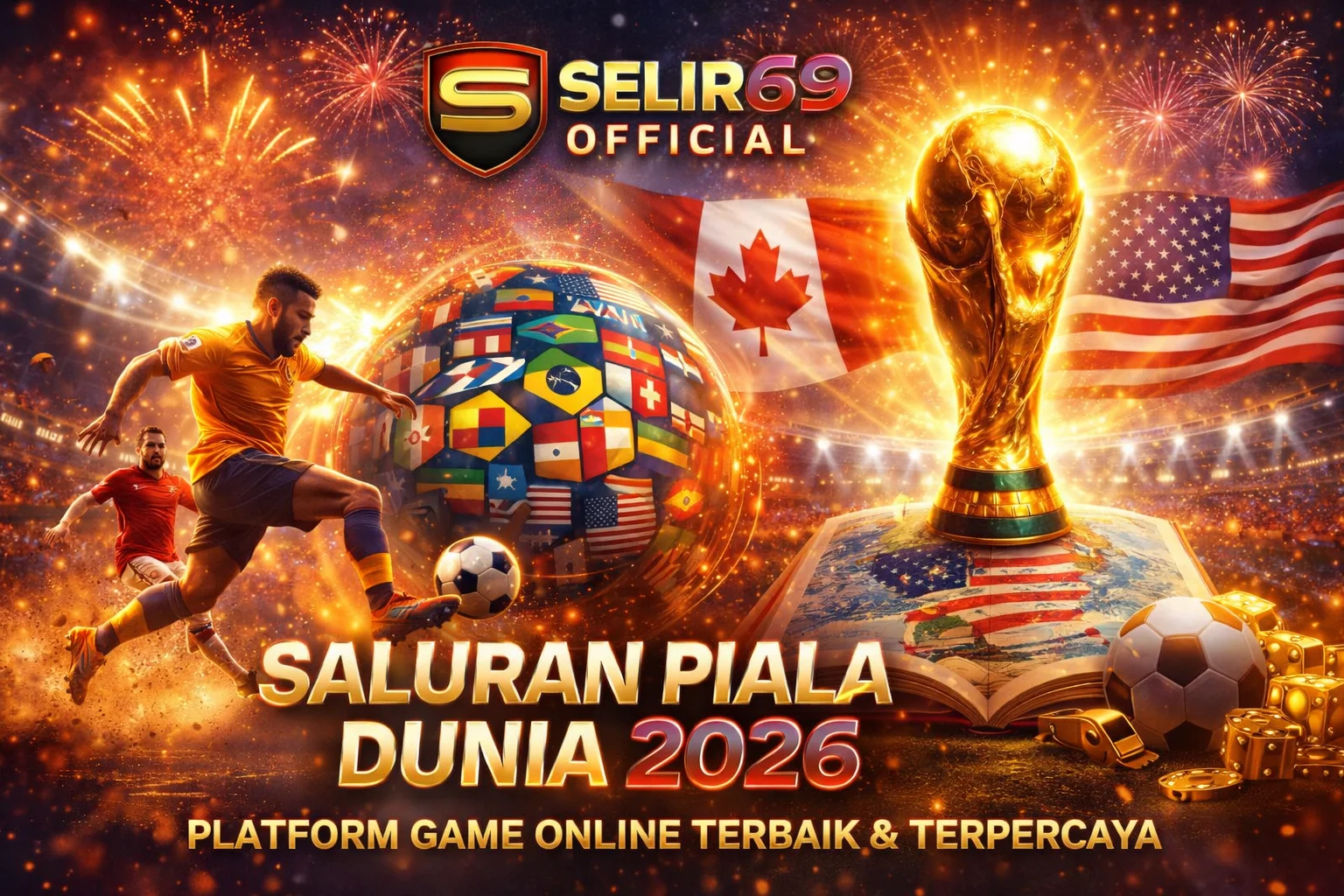 Banner Selir69 Bonus Member Baru 100% dan RTP Live Tertinggi 98.5%